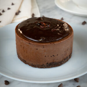 Cheesecake Tipo New York de Chocolate