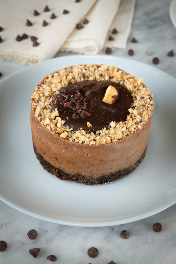Cheesecake Tipo New York de Avellana