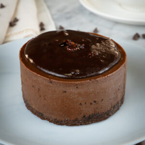 Cheesecake Tipo New York de Chocolate